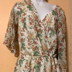 Everly juniors Romper, brand new with Tags.